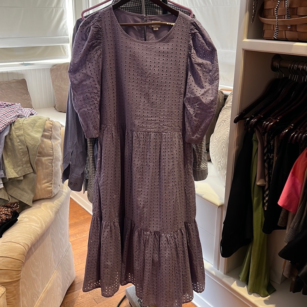 Eyelet dress